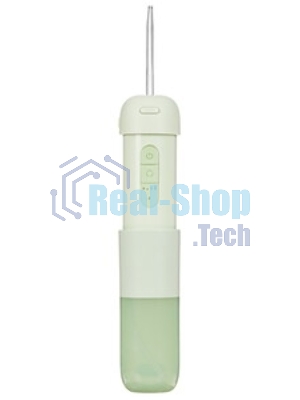 Ирригатор BQ IR002 зеленый, от аккумулятора, 230 мл, 11 режимов