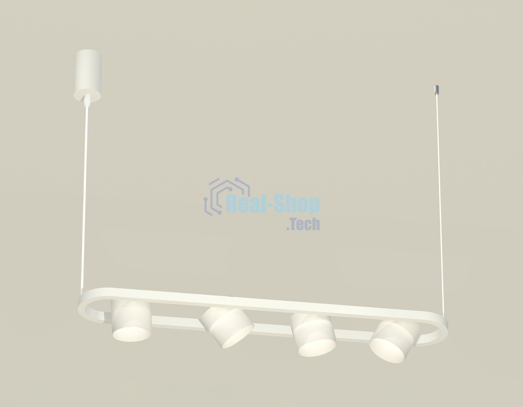 Светильник Ambrella light XB9163154/4 SWH/FR белый песок/белый матовый GX53 (C9163, N8402)
