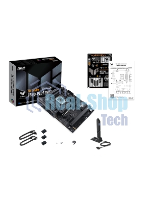 Материнская плата ASUS TUF GAMING Z890-PLUS WIFI, LGA 1851, Intel Z890, 4xDDR5, 4xSATA, 4xM.2, 1xPCIe 5.0 x16, 1xPCIe 4.0 x4, 1xDP, 1xHDMI, 1xUSB-C 3.2 Gen 2x2, 1xUSB-C Thunderbolt 4, 1x 2.5Gb LAN, 3xUSB-A 3.2 Gen 1, 3xUSB-A 3.2 Gen 2, 5x3.5 мм, 1xWi-Fi 7, ATX