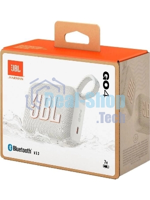 Портативная акустика JBL GO 4, белый