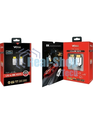 Кабель HDMI 19M/M,ver. 2.1, 8K@60 Hz 2m VCOM <CG862-2M> VCOM/TELECOM