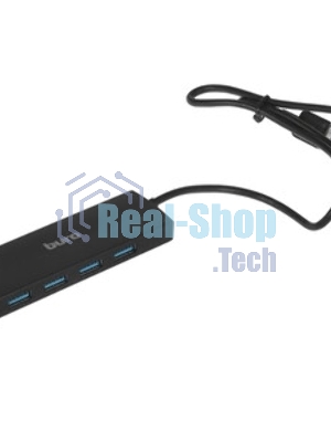 USB-концентратор Buro BU-HUB4-0.5-U3.0, USB 3.0, USB 4 порта, USB