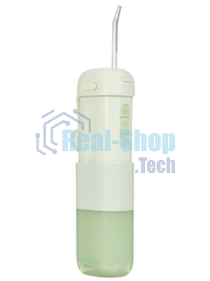 Ирригатор BQ IR002 зеленый, от аккумулятора, 230 мл, 11 режимов
