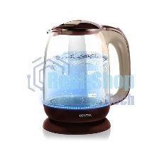Чайник электрический Centek CT-0034 Coffee Vancouver, стекло, 1.8л,2200 Вт.