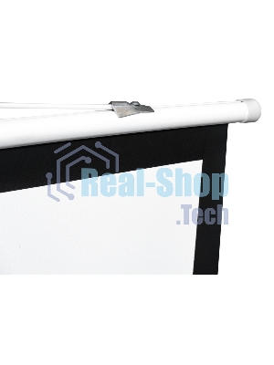 Экран 221x124.5см TriScreen 16:9 напольный рулонный белый100' Matt White (MW), серый корпус