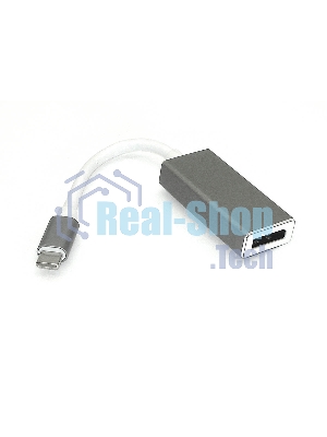 Адаптер Type-C на DisplayPort, серый