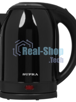 Чайник электрический SUPRA KES-2003N 2 л, 1500 Вт, черный, нержавеющая сталь