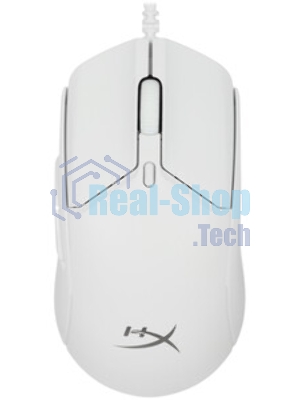 Мышь проводная HyperX Pulsefire Haste 2 белый, 26000 dpi, USB, кнопки - 6
