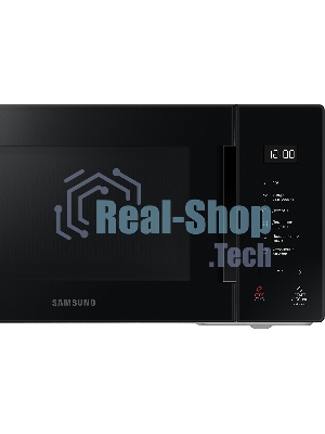 Микроволновая печь Samsung MS23T5018AK/BW черный, 23 л, 800 Вт, переключатели - сенсор