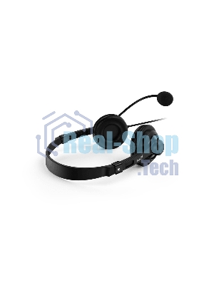 Гарнитура Genius HS-230U чёрный, проводная, USB