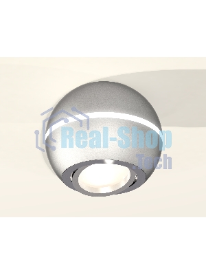 Светильник Ambrella Light XS1103011 SSL/PSL серебро песок/серебро полированное MR16 GU5.3 LED 3W 4200K (C1103, N7003)