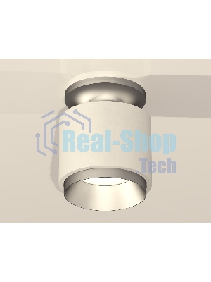 Светильник Ambrella Light XS7510100 SWH/MCH белый песок/хром матовый MR16 GU5.3 (N7928, C7510, N7033)