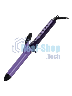 Щипцы для завивки волос Galaxy LINE GL4617 фиолетовый, 25 мм, 100-220 °C, 13 режимов