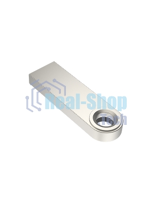 Флешка USB Netac U278 (NT03U278N-008G-20PN), 8Gb, USB 2.0, R/W 50/10, серебристый/черный