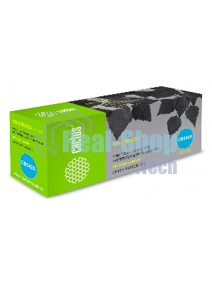 Картридж лазерный Cactus CS-CB542A желтый (1400 стр.) для HP Color LaserJet CP1215/1515/CM1312
