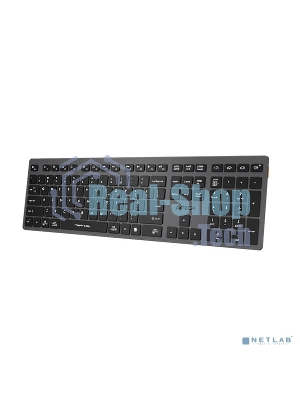 Клавиатура беспроводная A4Tech Fstyler FBX50C, USB, Bluetooth/Радиоканал, серый