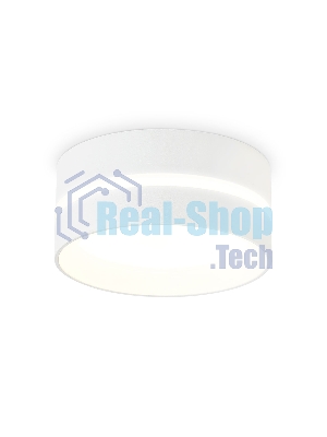 Светильник Ambrella light TN5391 SWH/FR белый песок/белый матовый GX53 IP44 D85*55