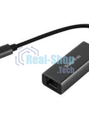 Кабель-переходник USB 3.1 Type-C -->RJ-45 1000Mbps Ethernet, Aluminum Shell, 0.15м Telecom TU320M