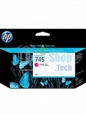 Картридж струйный HP 745 пурпурный для HP DesignJet, 130ml