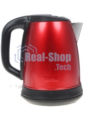 Электрочайник Tefal KI270530 красный, 1.7 л, 2400 Вт, скрытый нагревательный элемент