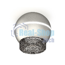 Светильник Ambrella Light XS1103020 SSL/BK серебро песок/тонированный MR16 GU5.3 LED 3W 4200K (C1103, N7192)