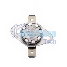 Датчик температуры (термостат для СВЧ) KSD302 120°С 250V, 16A Датчик температуры (термостат для СВЧ) KSD302 120°С 250V, 16A