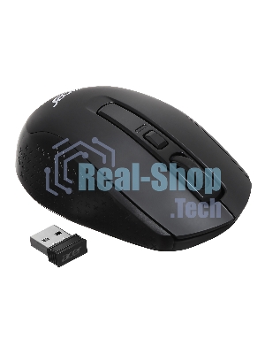 Мышь беспроводная Acer OMR070 черный, 1600 dpi, радиоканал, Bluetooth, USB, кнопки - 6