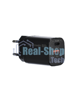 Сетевое зарядное устройство GOPOWER 1USB+1TYPE-C 35W QC3.0 00-00028403 черный