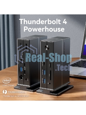 Мультифункциональная док-станция Vention USB Type C 14 в 1 с поддержкой Thunderbolt 4