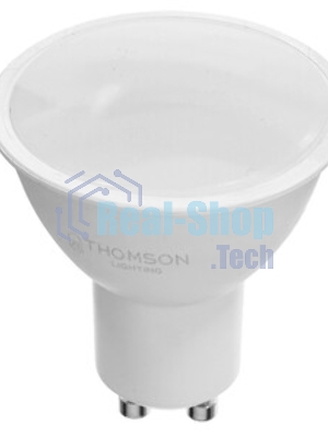 Лампа cветодиодная LED Thomson TH-B2328 GU10, полусфера, 10Вт, 6500К, белый холодный, 1 шт.