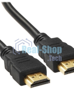 Кабель Cablexpert HDMI CC-HDMI4-15, 19M/19M, v2.0, медь, позол.разъемы, экран, 4.5м, черный, пакет