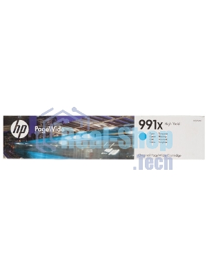 Картридж струйный HP 991X голубой PageWide Cartridge