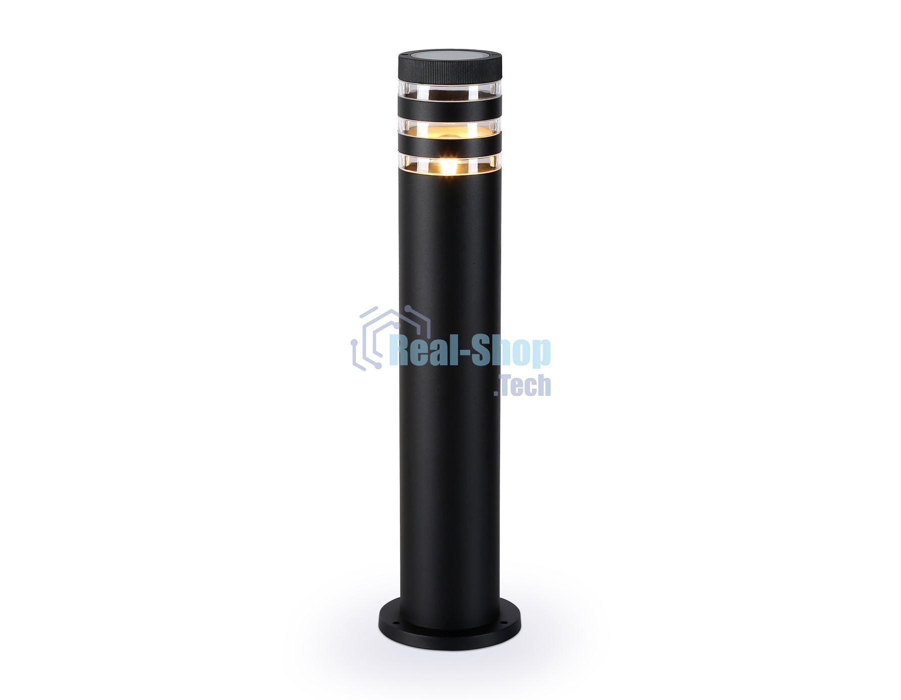 Светильник Ambrella light ST2566 BK/CL черный/прозрачный IP54 E27 max 40W D110*625