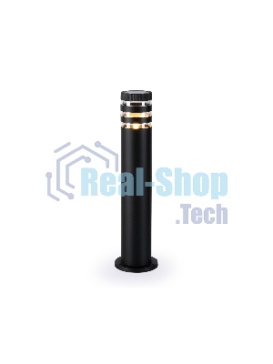 Светильник Ambrella light ST2566 BK/CL черный/прозрачный IP54 E27 max 40W D110*625