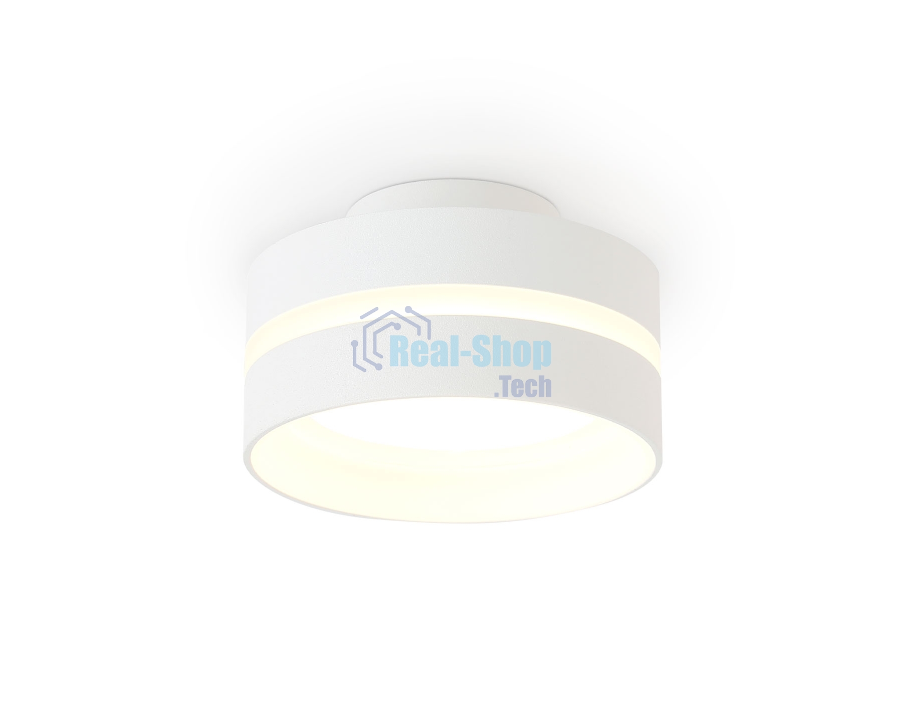 Светильник Ambrella light TN5419 SWH/FR белый песок/белый матовый GX53 IP20 D95*60