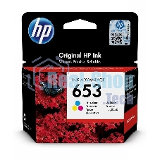 Картридж HP 653 струйный трехцветный (200 стр)