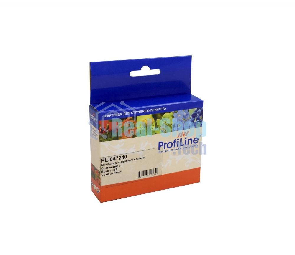 Картридж струйный ProfiLine PL-047240 для принтеров Epson StylusC63 Cyan пигмент