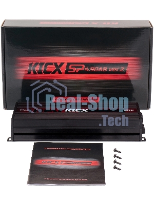 Усилитель автомобильный Kicx SP 4.90AB ver.2 одноканальный