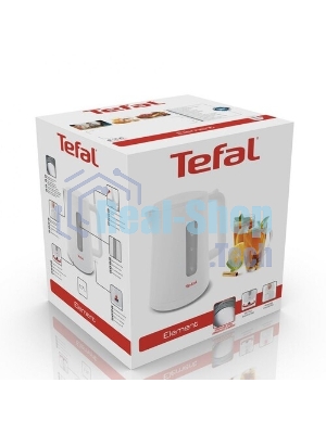 Электрочайник Tefal KO120130 белый/бежевый, 0.5 л, 650 Вт, скрытый нагревательный элемент