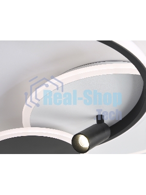 Светильник Ambrella light FL5118/3+1 WH/BK белый/черный 64W 3000K/4200K/6400K+4200K 480*425*110 (ПДУ ИК)