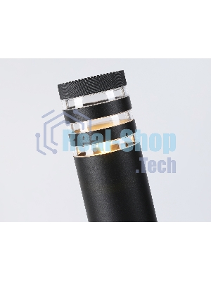 Светильник Ambrella light ST2566 BK/CL черный/прозрачный IP54 E27 max 40W D110*625