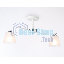 Светильник Ambrella light TR303201/2 WH/CH/FR белый/хром/белый матовый E27*2 max 60W 470*370*260