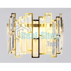 Светильник Ambrella light TR5055 GD/WH/CL золото/белый/прозрачный E14/2 max 40W 250*200*140