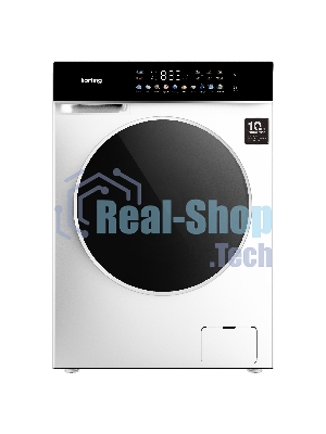 Стиральная машина Korting KWD 60DS12106 белый, загрузка фронтальная 10 кг, 1200 об/мин, класс B