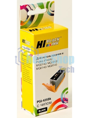 Картридж Canon PIXMA iP4840/MG5140/MG6140 (Hi-Black) PGI-425PGBK, BK