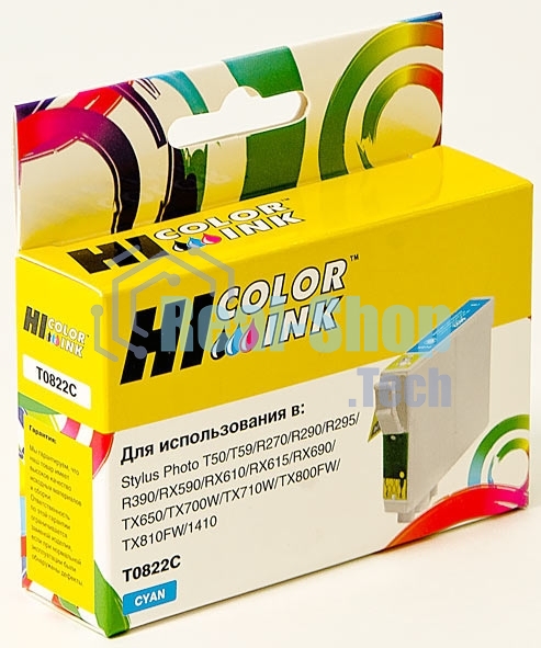 Картридж Epson Stylus R270/295/390/RX590/T50 (Hi-black) new, T08224A/C13T11224A10, C     