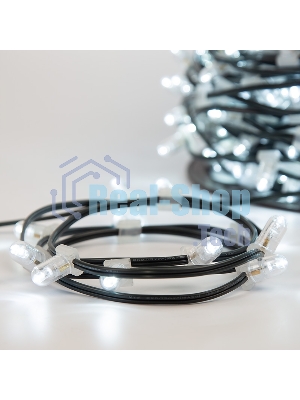 Гирлянда Neon-night LED ClipLight 12V 150 мм, цвет диодов белый