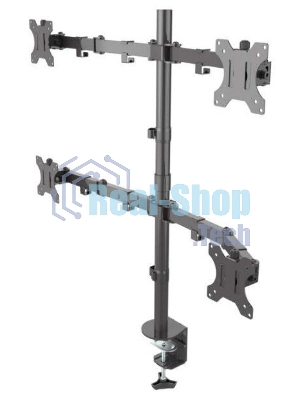 Кронштейн ONKRON D421E для четырех мониторов 13