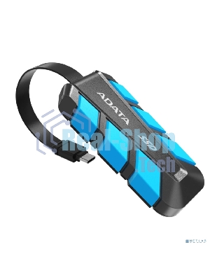 Внешний SSD ADATA SC740, 1TB, USB 3.2 Gen 2 Type-C, R/W 1050/1000, синий