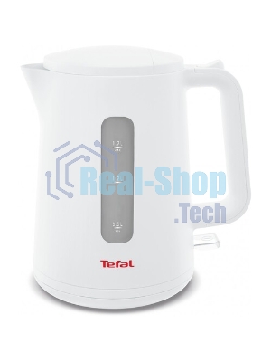 Электрочайник Tefal KO120130 белый/бежевый, 0.5 л, 650 Вт, скрытый нагревательный элемент